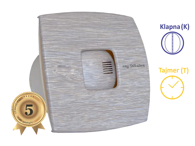 VENTILATOR KUPATILSKI MTG A100SXS-T SVETLO DRVO