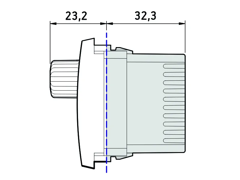 667.0 ALING MODE REGULATOR SVETLA 40-300VA 1M BELI - Image 2