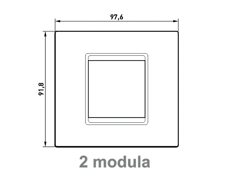 70302.G EXP MASKA 2M METALIK ZLATNA - Image 2