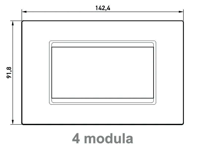 70304.G EXP MASKA 4M METALIK ZLATNA - Image 2