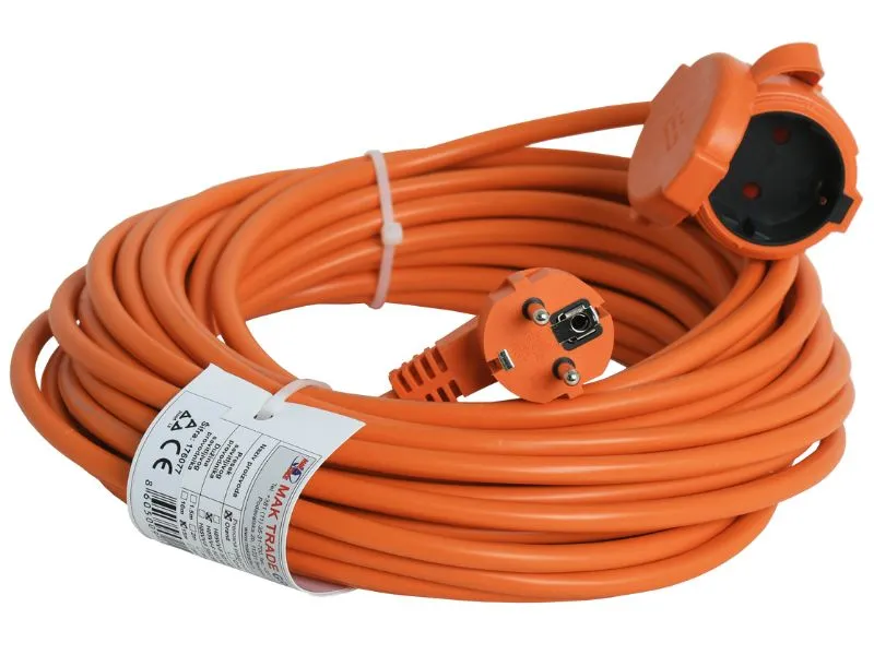 PRENOSNA PRIKLJ. JEDNOSTRUKA H05VV-F 3G1,5mm2 10m ORANŽ