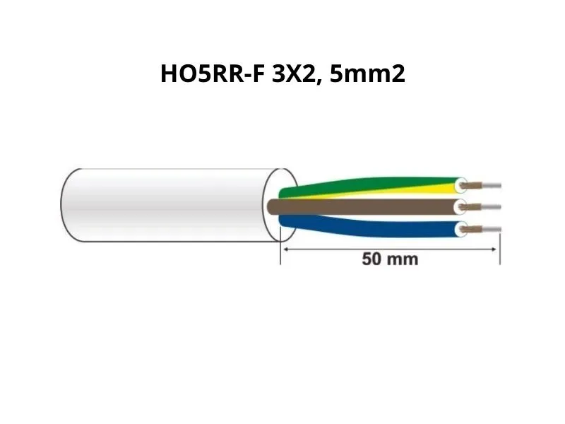 PRIKLJUČNI KABAL 3x2.5mm GG/J 2 met. M-T - Image 3