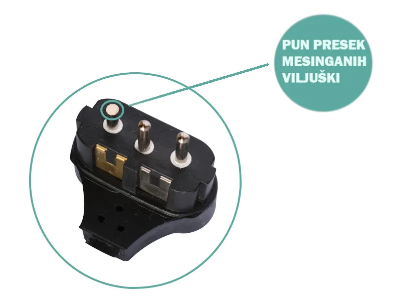 PRIKLJUČNI KABAL 5x2.5 mm GG/J 2met. M-T - Image 3