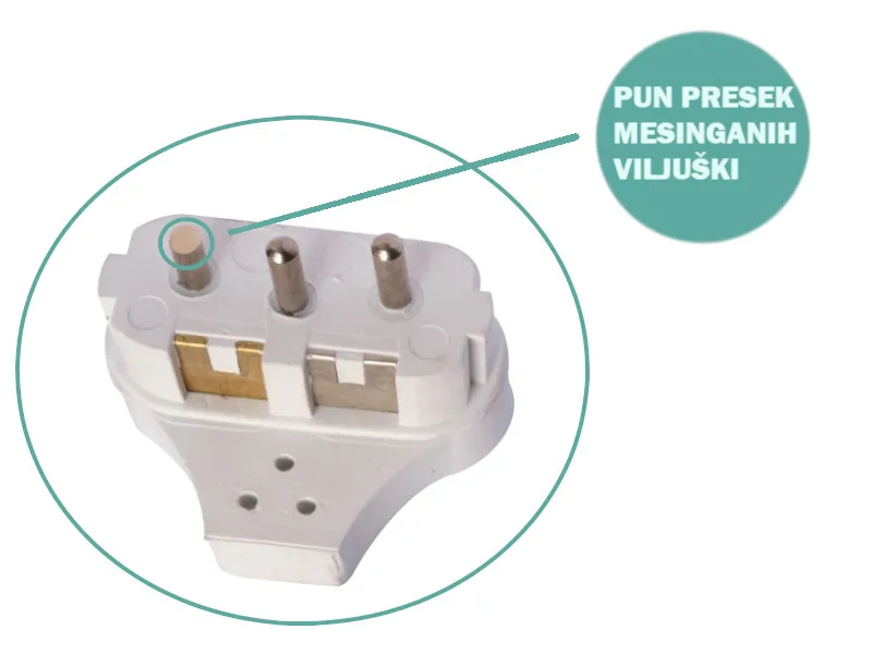 PRIKLJUČNI KABAL 5x2.5 mm PP/J 1.5 met. M-T - Image 3
