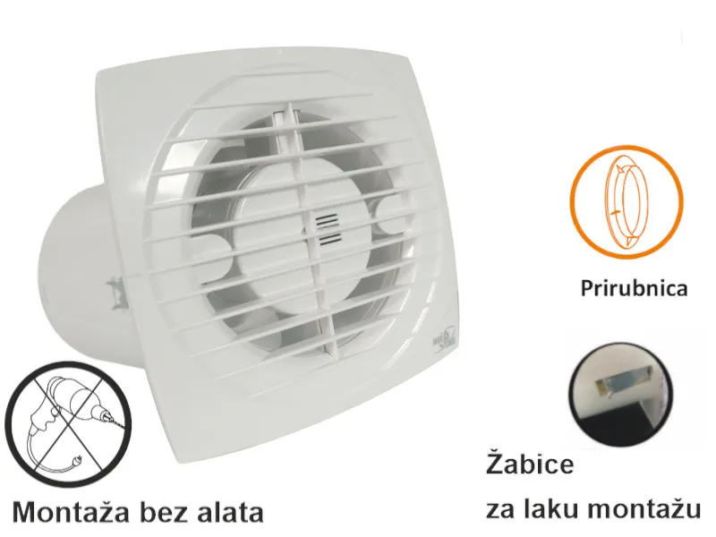 VENTILATOR KUPATILSKI MTG A100-P