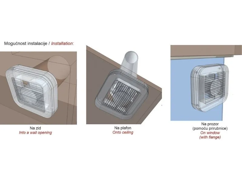 VENTILATOR KUPATILSKI MTG A100N-K - Image 3