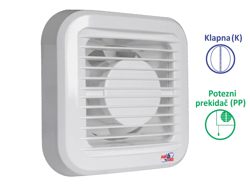 VENTILATOR KUPATILSKI MTG A120N-PPK
