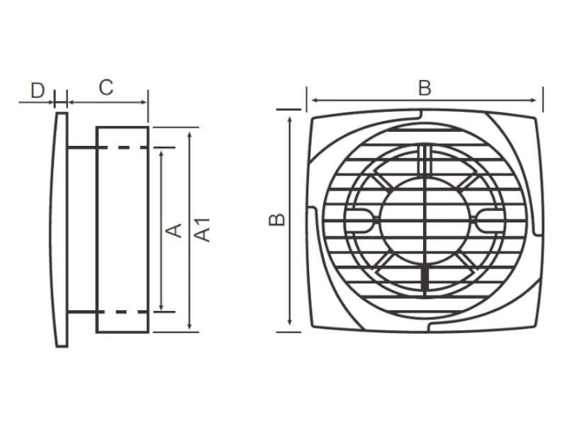 VENTILATOR KUPATILSKI MTG A150 - Image 2