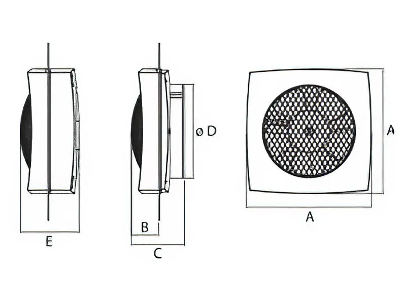 VENTILATOR CATA HELICOIDAL LHV 350 00664000 - Image 2