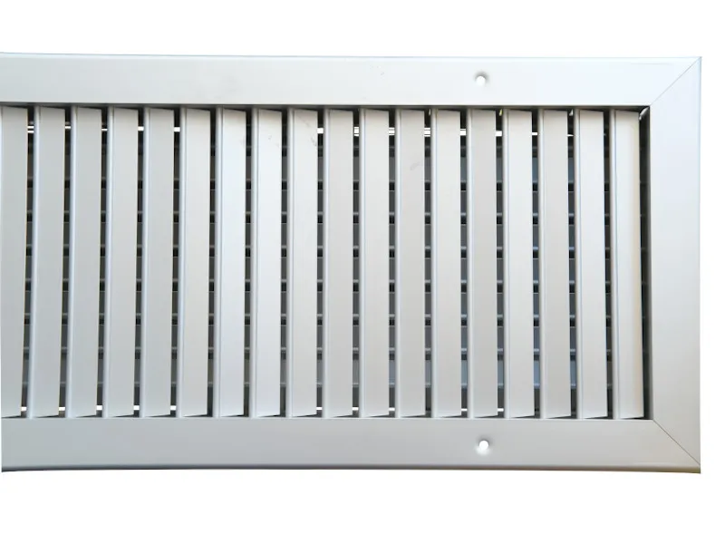 VENTILACIONA REŠETKA UN. Al 2 REDA LAMELA 400x300 DAMPER MTG - Image 3