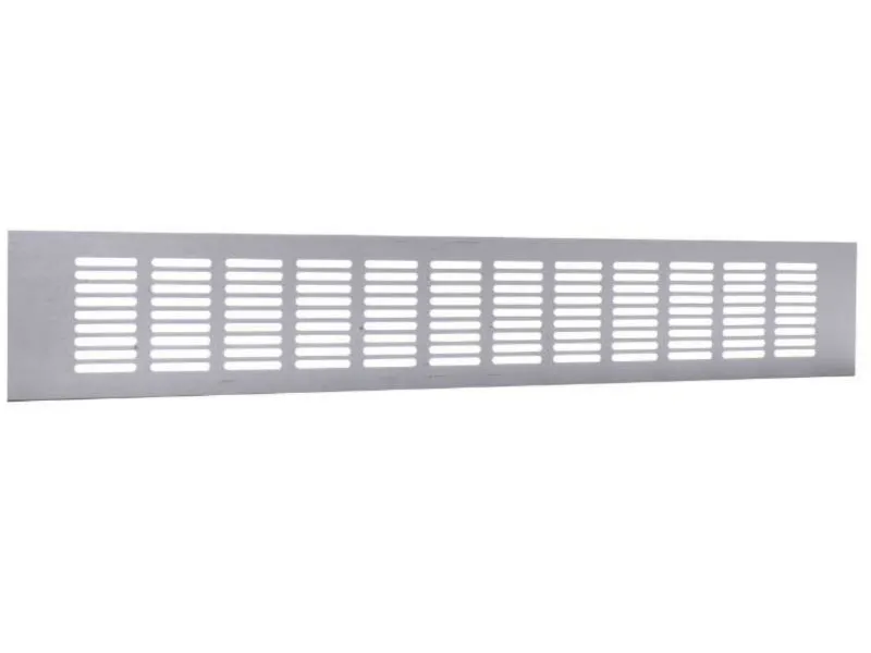 VENTILACIONA REŠETKA PRESTRUJNA AL 80X400 MTG SREBRNA