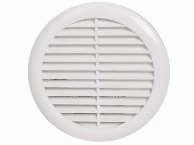 VENTILACIONA REŠETKA PROTIVKIŠNA OKRUGLA fi150 BELA MTG