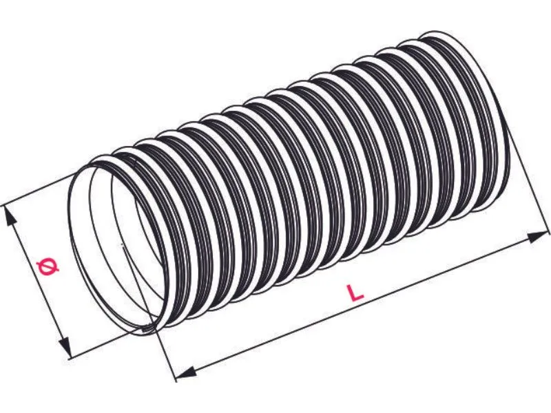 CREVO ASPIRATORA TEXOFLEX A12-ASP fi100, 3m - Image 2